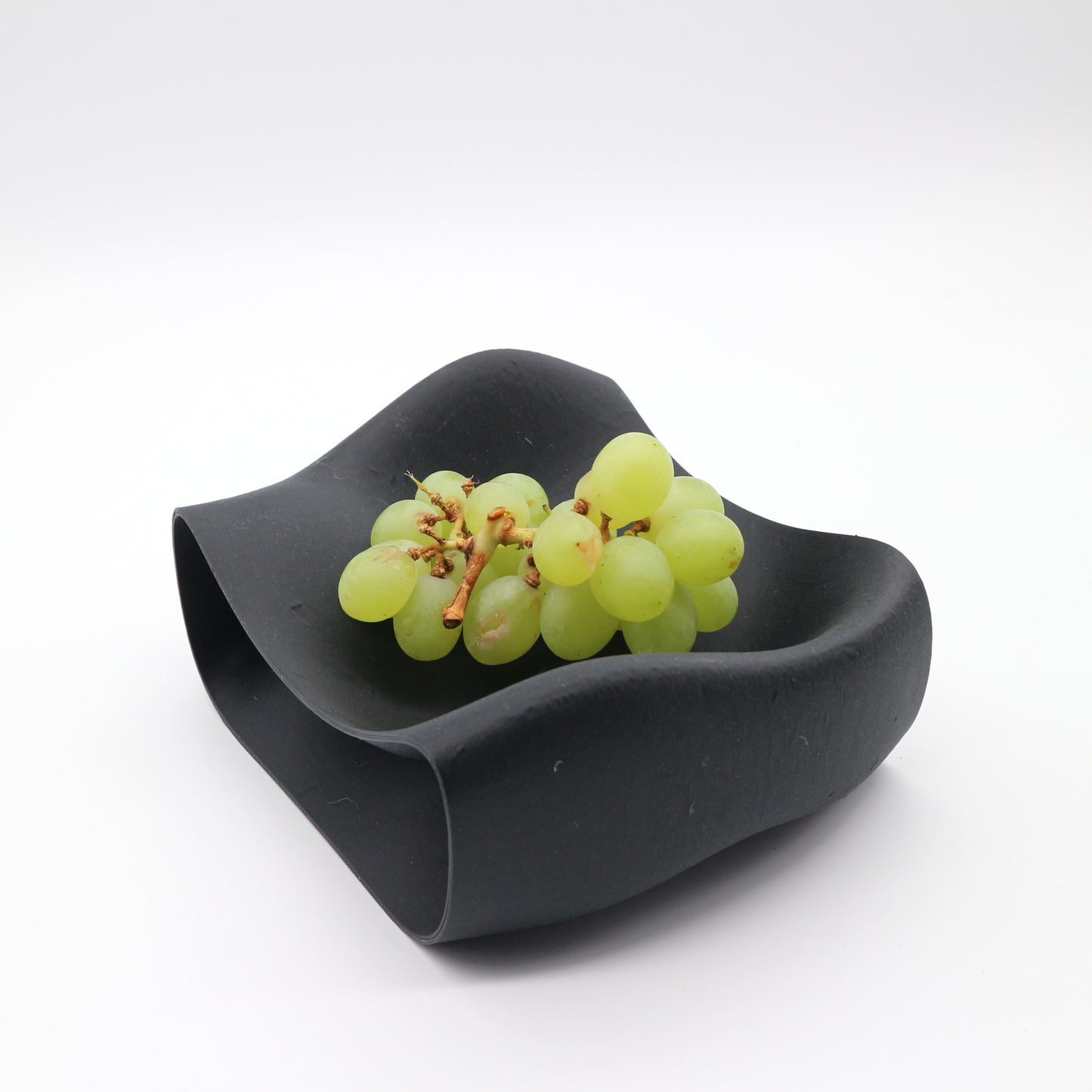 Fano modern design fruitschaal zwarte editie